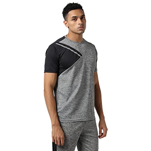 Image of Campus Sutra Men Polyester Regular Fit T-Shirt