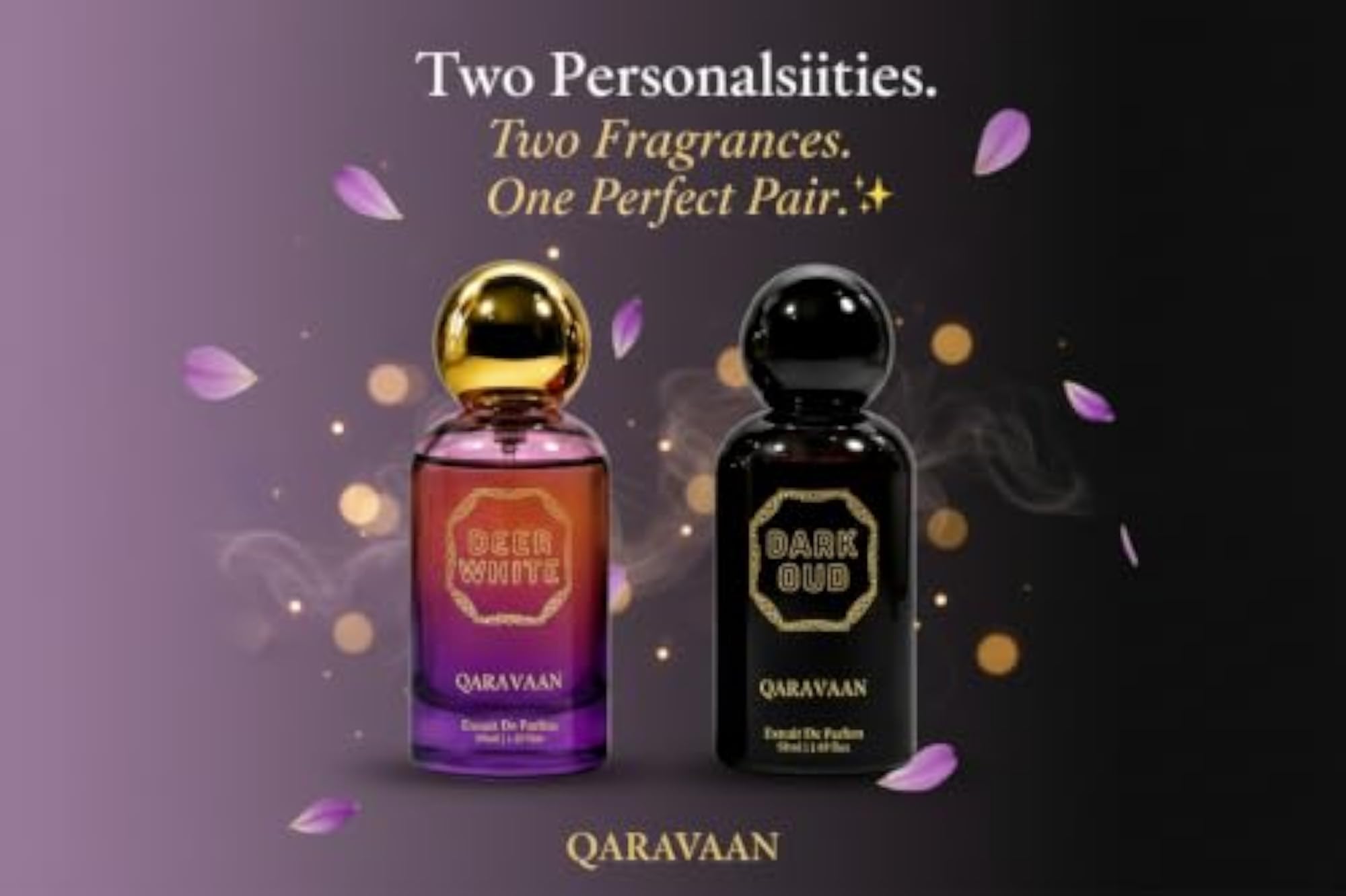 Deer White & Dark Oud Extrait De Parfum Set