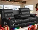 MisUMis Power RV Loveseat Recliner Sofa