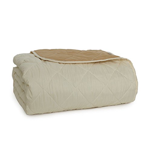 Biancaluna Trapuntino copriletto Indicolor Bicolore - Dimensione Varie S447 Matrimoniale Panna