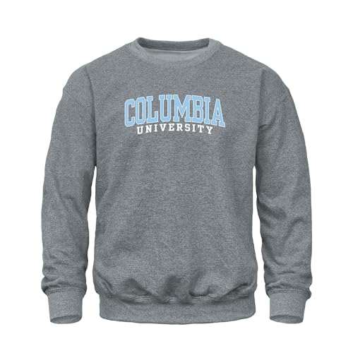 Barnesmith Columbia University Sweatshirt, Classic, Charcoal Grey, XX-Large