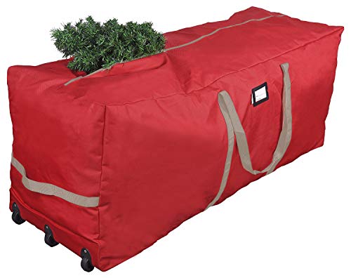 ProPik Rolling Christmas Tree Storage Bag, Fits Up to 9 ft. Xmas Tree, 28