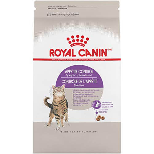 Royal Canin Feline Health Nutrition Spayedneutered Appetite Control Dry Cat Food 25 Pound