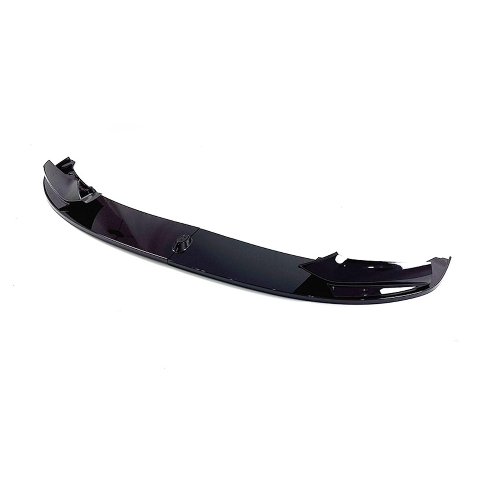 Kompatibel mit BMW 5 Series F10 F18 MP Style 2010-2016, Frontstoßstangen-Spoilerlippe, Auto-Unterkörper-Kit-Splitter,A Glossy Black