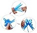 Penta Angel 170Pcs 17 Colors String Bows Basket Pull Bows Gift Knot Ribbon Present Wrapping Décor Bows for Birthday Wedding Christmas New Year Party Ornament, 1.8cm Width