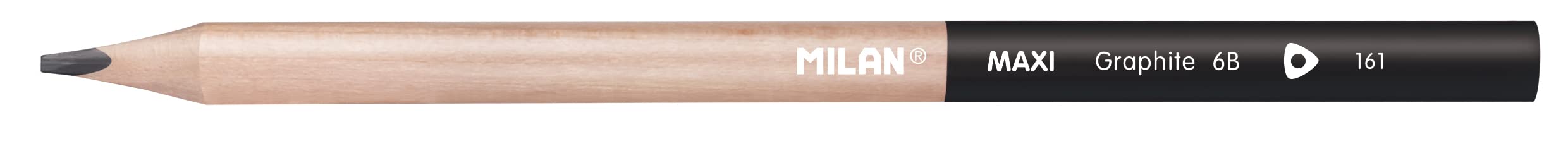 MILAN MAXI Triangular Colour Pencils 12 Color Sharpener  Preschool Color Pencil - View #9