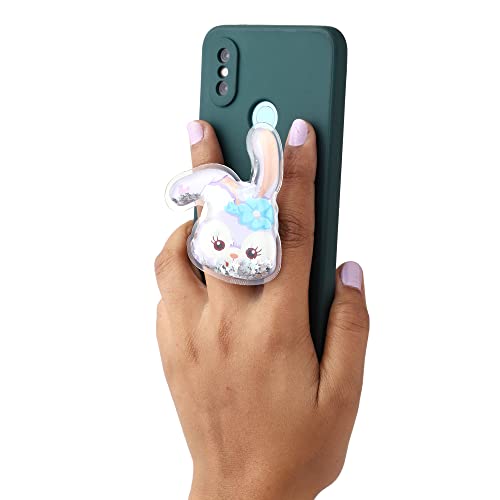 Image of Cute Anime Mobile Holder Grip & Stand for Phones, Finger Selfie Holder. Mobile Socket Grips for Smartphones, Designed for Kids and Teens. [ Gel Inside ]