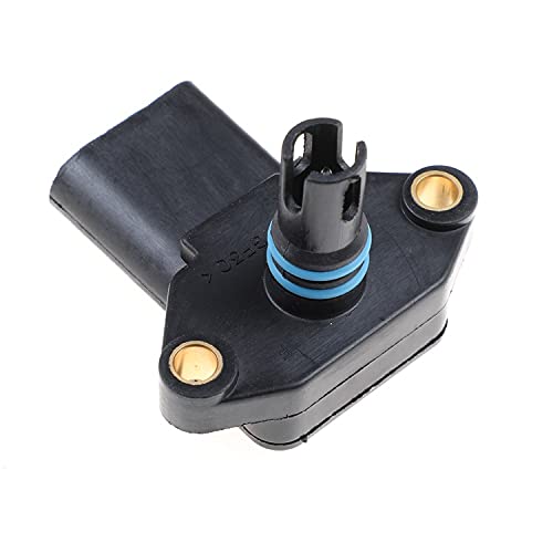 036 906 051 D 036906051 036906051D 82111 0906050 V10-72-1028 111418 MAP Sensor Pressure Sensor Air Intake, Compatible with VW Golf MK3 MK4 Vento Bora Polo 1.2 1.6 1.4 16V (MOLEI-AUTO)
