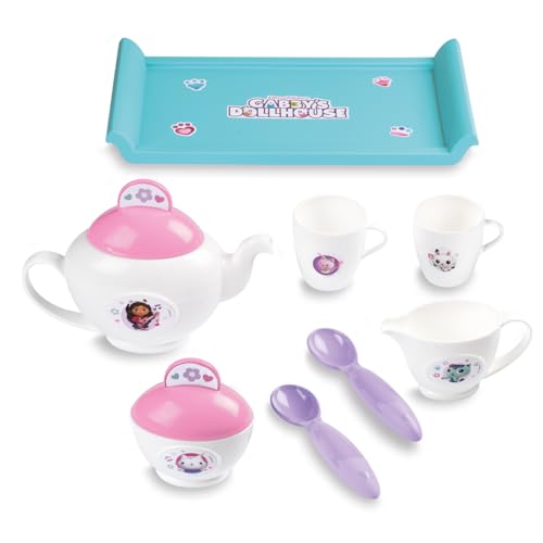 Smoby, Gabby and the Magic House, Play Set, Various Accessories, Tray, Teapot, Sugar Bowl, Milk Jug, Cups, Spoons - Image 3
