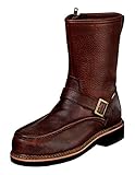 Thorogood 804-4918 Adult's 8-in English Moccasin ST Well Brown 10 M US