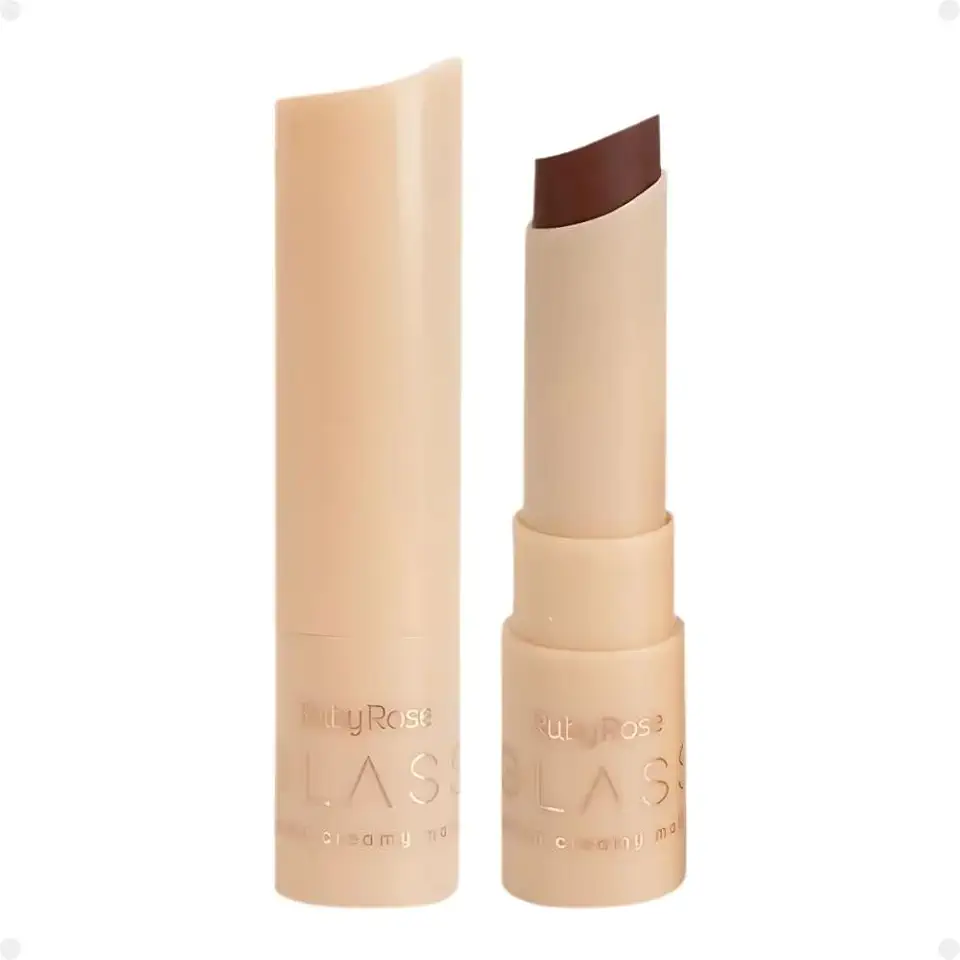Batom Creamy Matte GL04 Glass HBF5674 Ruby Rose