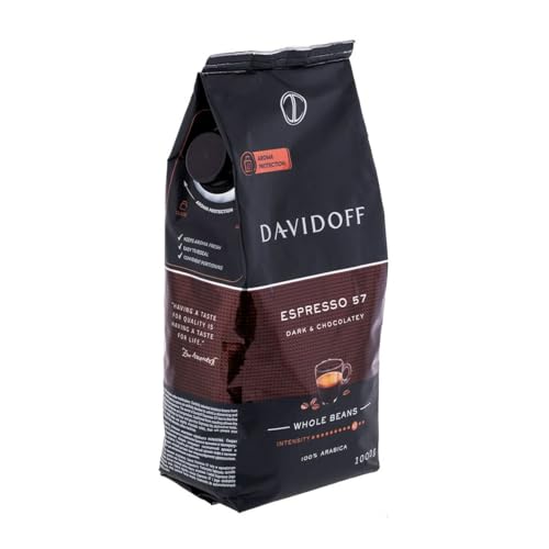 DAVIDOFF Espresso 57 Whole Beans- 10/12 Intensity - 1kg