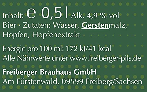 Freiberger Pils, EINWEG 24x0,50 L Dose
