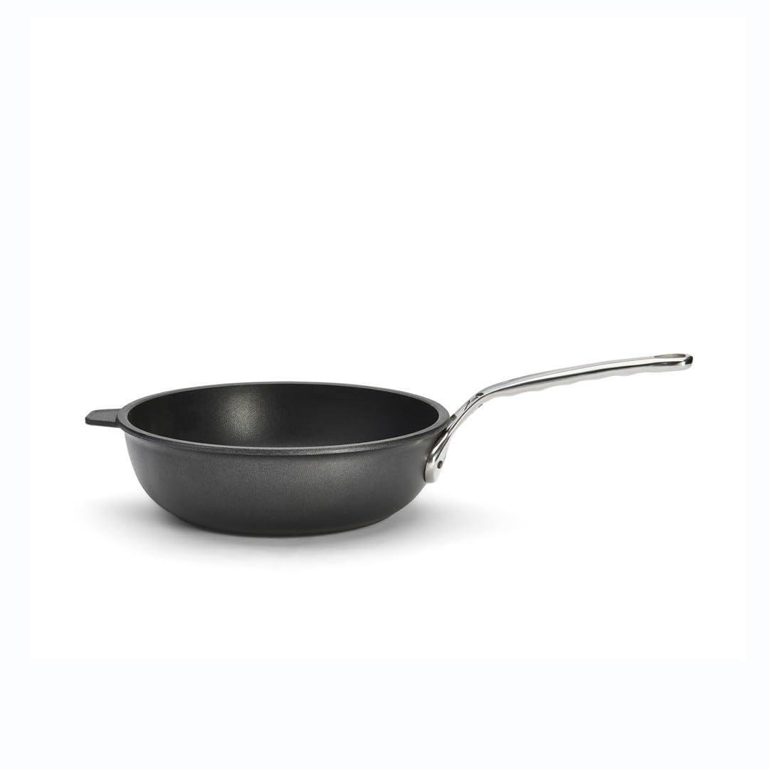 De Buyer, CAZO BAJO CHOC EXTREME MANGO FUNDICIÓN.INOX Ø28CM,8304.28