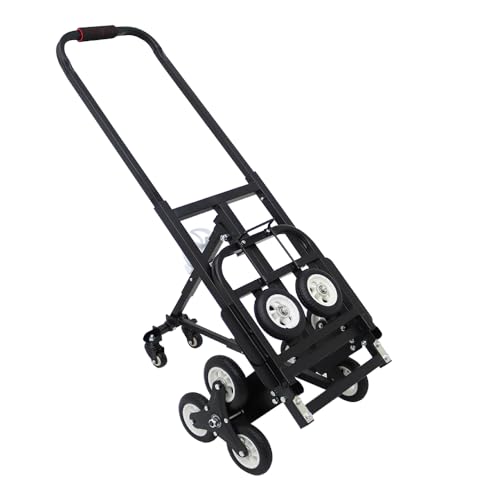 Carretilla plegable para escaleras 420 lbs con 6 ruedas miniatura 7
