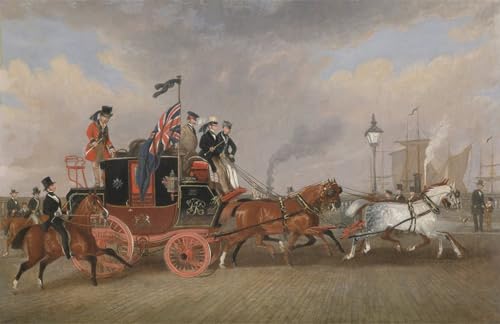 Décoration Murale Toile Édimbourg-londres Pollard Grand Format 60x90cm