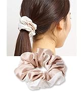 Amazon | Sileek シルクシュシュ バイカラー ヘアゴム 髪ゴム おしゃれ