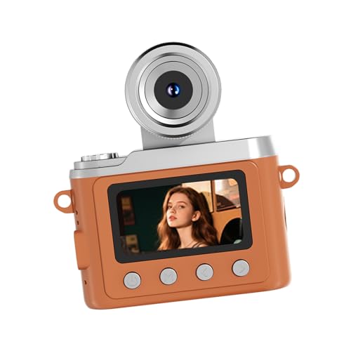 Dotato di scheda di memoria espandibile e una struttura compatta ABS+metallo che pesa il 60% rispetto alle fotocamere tradizionali.
