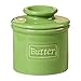 Butter Bell - The Original Butter Bell Crock by L. Tremain, French Ceramic Butter Dish, Café Retro Collection, Lime Green