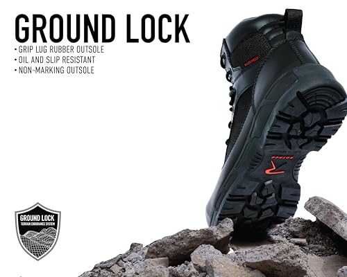 Rothco Guardian Tactical Boots – 6 Inch – Waterproof & Lightweight Boot for Public Safety, EMTs, and Security4