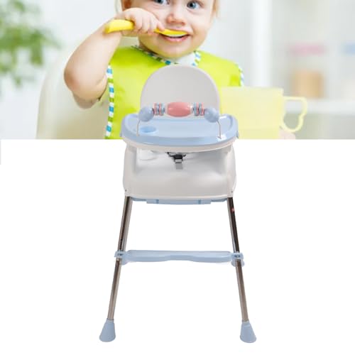 Cadeira de Jantar para Bebês ComAjustável e Cadeira Multifuncional Dobrável Com Rodas para Refeições