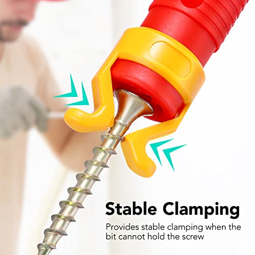 Tehaux S32K15869O4QK Abs Screw Holder Clamp, Screw Gripper Screw Holder For Drill Screw Holder Fits Screwdrivers Bit Diameter Of 6-8Mm thumb #7