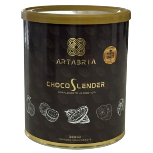 ARTABRIA CHOCOSLENDER | Cacao Funcional Soluble 300g | Apoyo a la Saciedad, Energía y Control de Apetito | Fórmula con Naranja Amarga, Cacao Puro. Pack Hipnotik Casuality
