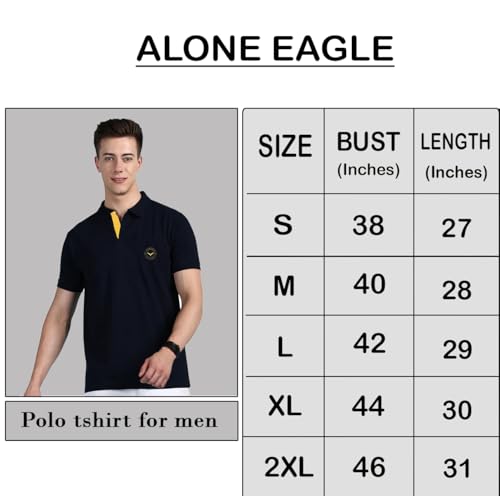 Image of Men's Cotton Regular Fit Polo T-Shirt