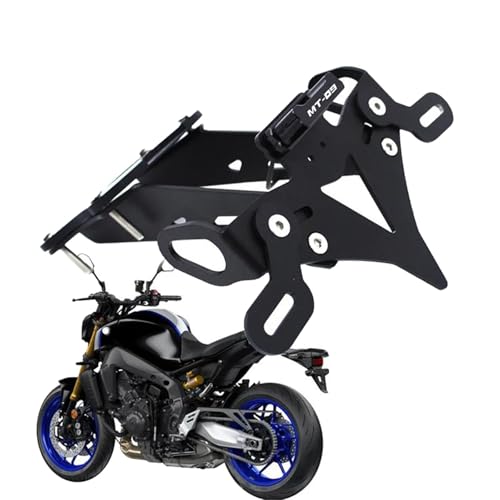 Support moto arrière haut de gamme pour plaque Yamaha MT 09 21-22