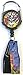 Premium Lighter Leash Retractable Lighter Holder-Death/Skull Series 1/6/30 (#289) (6)