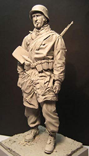 Figura modelo de resina 1:16 Ancient Stand Man sin base miniatura 2