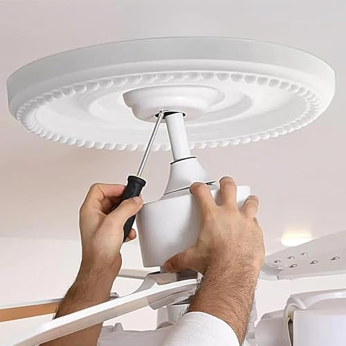 Placa de cubierta de techo para tapar huecos de ventilador con panel de poliuretano 4