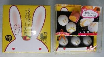 Amazon 鹿児島安納芋のうさぎクリーム大福 鹿児島大辰 大福 通販