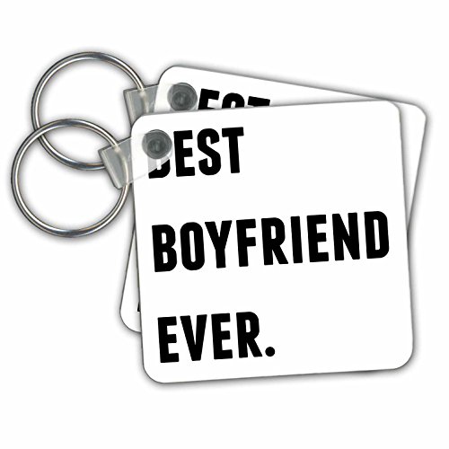 Porte-clés Best Boyfriend Ever 3dRose : Célébrez votre complicité
