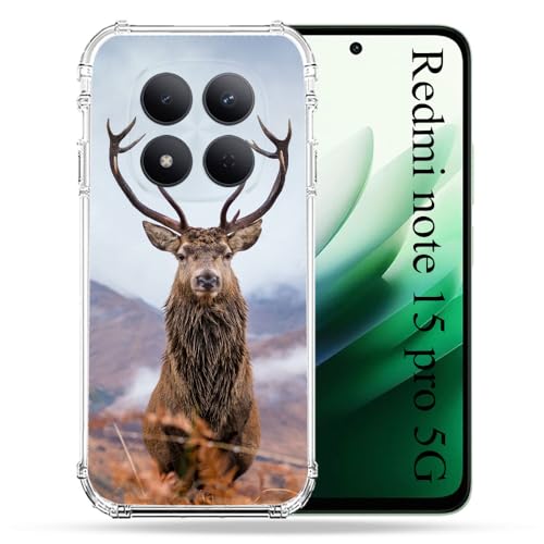 Coque antichoc Redmi Note 15 Pro 5G protégeant votre mobile à la chasse