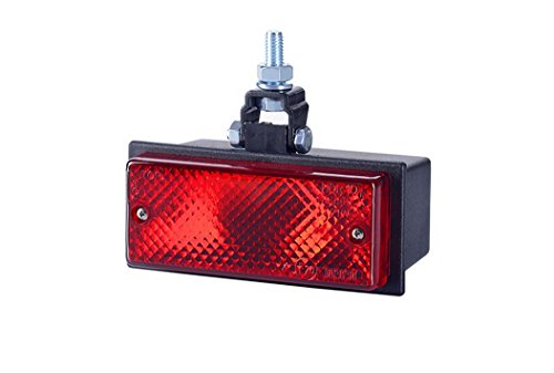 Rouge arrière brouillard lampe 12 V 24 V UNIVERSEL Pick Up Nouvelles lampes de récupération Camion Tracteur Remorque Caravane Camper Bus camping-car...