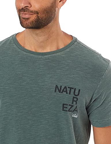 Camiseta,T-Shirt Rough Natu Reza,Osklen,masculino,Verde,GG