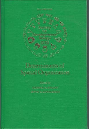 Determinants of Spatial Organization book cover