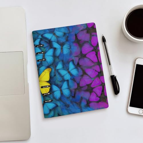 Carnet de notes A5 rechargeable papillons pour vos réunions
