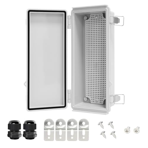 Boîte électrique IP67 LeMotech étanche en plastique ABS 25x10 cm