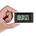 GLOGLOW LCD Digital Clock Table Car Dashboard Desk Electronic Clock Date Time Calendar Display