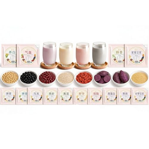 Mélange lait soja 10 saveurs pour smoothie multigrains maison