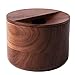 Produktbild NIHAOA Gästetuch Kreative Geld Banken Piggy Bank, Black Walnut Massivholz-Piggy Bank-Münzkassette-Vorratstank Porch Storage Box Ornament Geld Banken Piggy Banks (Color : -, Size : -)