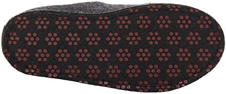 HAFLINGER Women's Lizzy Grey Wool Slippers, 37 EU (6-6.5 US) | Image 4