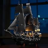 BRICKSHINING LED Lighting Compatible with LEGO 10365 Captain Jack Sparrowβs Pirate Ship,Customized Light Kit Compatible with LEGO Black Pearl 10365,Model NOT Included JUST Lights