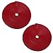 Price comparison product image MoK 2 Rolls of Car Wheel Rim Protection Strips, Red Car Wheel Decoration Ring, Car Rim Protector, Decorative Strips for Car Rims, Rim Protection Wheel Decoration