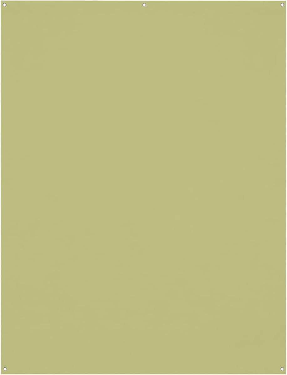 Westcott X-Drop Wrinkle-Resistant 5' x 7' (1.52 x 2.13m) Backdrop for Headshots, Photoshoots & Product Photos - Portable and Travel Friendly (Light Moss Green)