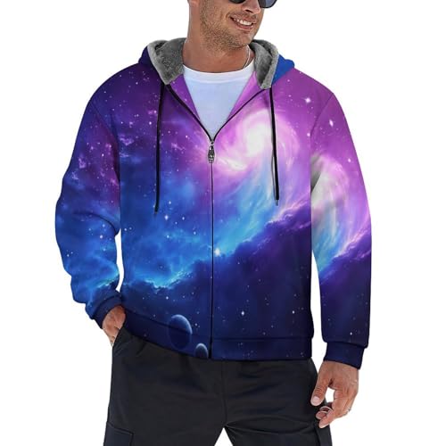 Sweat à capuche zippé pour hommes idéal pour les soirées fraîches - 2