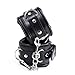 Trendy Sponge Padded Leather Bangles - Adjustable Chain Hook Ankle Bracelet for Cosplay & Fashion Cuffs Accessory (Black, Bracelets)