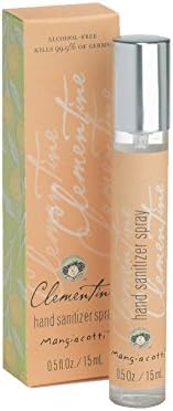Mangiacotti Clementine Hand Sanitizer Spray, 0.5 Oz/ 15ml